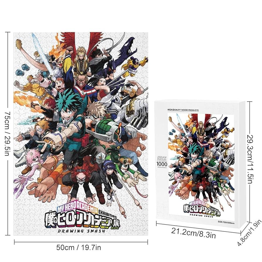【しんページ】僕のヒーローアカデミア ジグソーパズル 1000ピース Amazon | Eflormes 僕のヒーローアカデミア ジグソーパズル 1000